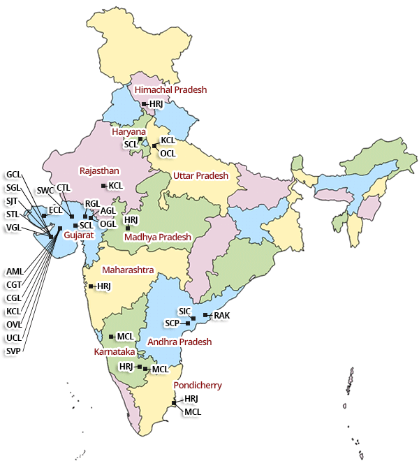 Ceramic Tile Industries in  India